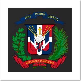 Coat of arms of the Dominican Republic Posters and Art